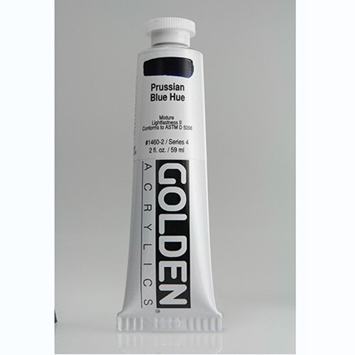 Golden, Heavy Body, Acrylic, Paint, 2oz, Prussian Blue Hue